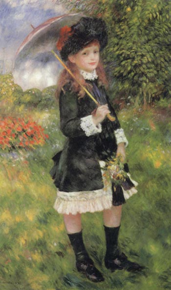 Girl with Parasol (Aline Nunes)